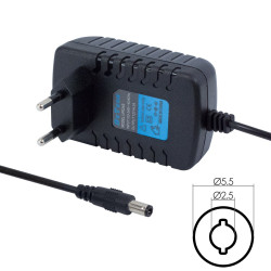 DeTech Τροφοδοτικό 12V/ 2A 5.5*2.5 - DeTech202 -καταλληλο για modem router DeTech Τροφοδοτικό 12V/ 2A 5.5*2.5 - DeTech202 -καταλληλο για modem router