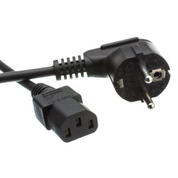 POWERTECH Καλώδιο τροφοδοσίας CAB-P020, 3x 0.75mm, CCS, 1.5m, μαύρο POWERTECH Καλώδιο τροφοδοσίας CAB-P020, 3x 0.75mm, CCS, 1.5m, μαύρο