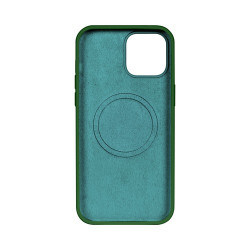 Rixus For iPhone 13 Soft TPU Phone Case With MagSafe Dark Green Rixus For iPhone 13 Soft TPU Phone Case With MagSafe Dark Green