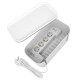 SONORA POWER BOX WHITE Κουτί οργάνωσης καλωδίων με ενσωματωμένο πολύπριζο