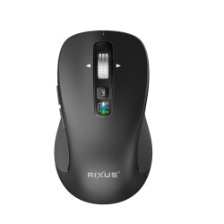 Rixus RXWM01B Aero Flex Mouse Black Rechargeable 2.4Ghz + bluetooth Black Rixus RXWM01B Aero Flex Mouse Black Rechargeable 2.4Ghz + bluetooth Black