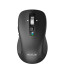 Rixus RXWM01B Aero Flex Mouse Black Rechargeable 2.4Ghz + bluetooth Black