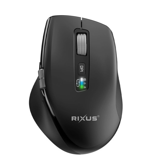 Rixus RXWM05B Aero Max Mouse Black Rechargeable 2.4Ghz + bluetooth Rixus RXWM05B Aero Max Mouse Black Rechargeable 2.4Ghz + bluetooth