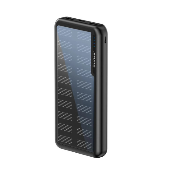 Rixus RXPB45 Solar Powerbank 10000 mAh Black