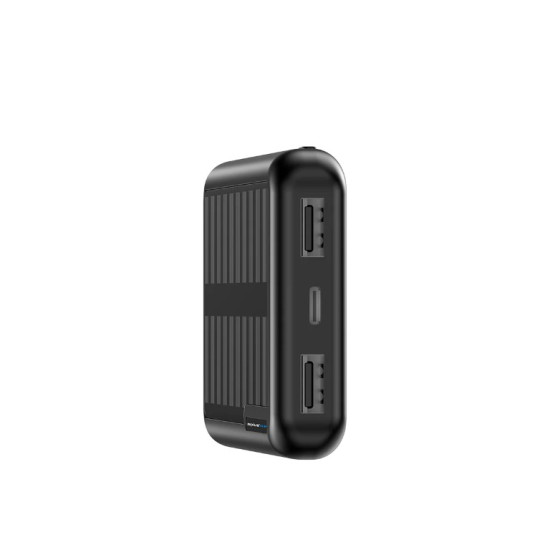 Rixus RXPB45 Solar Powerbank 10000 mAh Black