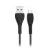 Καλώδιο USB High-Speed Α αρσ. - Micro USB αρσ., 1.00m σε μαύρο χρώμα XO NB-Q165