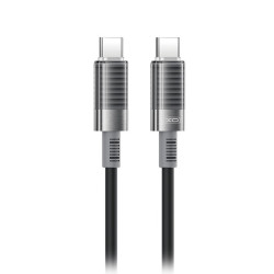 Καλώδιο USB High-Speed Type-C αρσ. - Type-C αρσ., 1.00m σε μαύρο χρώμα XO NB-Q282B Καλώδιο USB High-Speed Type-C αρσ. - Type-C αρσ., 1.00m σε μαύρο χρώμα XO NB-Q282B