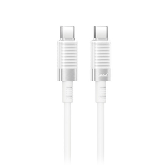 Καλώδιο USB High-Speed Type-C αρσ. - Type-C αρσ., 1.00m σε λευκό χρώμα XO NB-Q282B