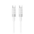 Καλώδιο USB High-Speed Type-C αρσ. - Type-C αρσ., 1.00m σε λευκό χρώμα XO NB-Q282B