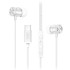 Ενσύρματα in-ear μεταλλικά ακουστικά με μικρόφωνο και USB-C λευκό XO EP80