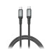 Καλώδιο USB High-Speed Type-C-Type-C 240W 1m μαύρο XO NB-Q264A