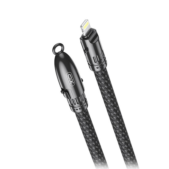 Καλώδιο USB High-Speed Type-C-Lightning, 0.2m μαύρο XO NB-Q289A