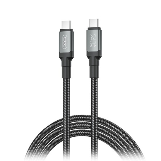 Καλώδιο USB High-Speed Type-C-Type-C 2.00m μαύρο XO NB-Q264B