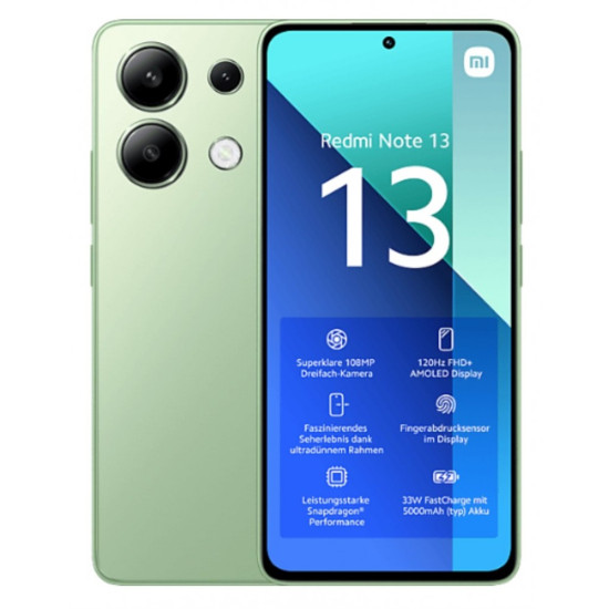 Xiaomi Redmi Note 13 4G (6GB/128GB) Green Refurbished Grade A