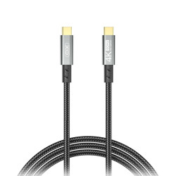 Καλώδιο USB 3.2 Gen 2x2 Type-C αρσ.-Type-C αρσ., 1.00m μαύρο XO GB020