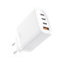 Universal φορτιστής GaN με 3 εξόδους, 3xUSB-C και 1xUSB-A, 65W XO CE23