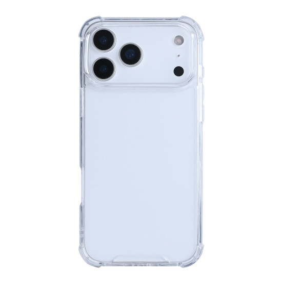 Rixus Anti-Burst Case For iPhone 17 Pro Transparent Rixus Anti-Burst Case For iPhone 17 Pro Transparent