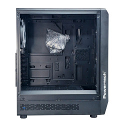 POWERTECH Gaming PC Case PT-1309, tempered glass, 4x ARGB fan, ATX, 340x200x436mm, μαύρο POWERTECH Gaming PC Case PT-1309, tempered glass, 4x ARGB fan, ATX, 340x200x436mm, μαύρο