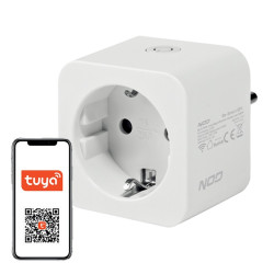 Wi-Fi TUYA Smart Plug με μετρητή κατανάλωσης ενέργειας 3680W Wi-Fi TUYA Smart Plug με μετρητή κατανάλωσης ενέργειας 3680W