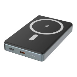 POWERTECH power bank PT-1377 10000mah, magnetic wireless 20W γκρι POWERTECH power bank PT-1377 10000mah, magnetic wireless 20W γκρι
