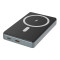 POWERTECH power bank PT-1377 10000mah, magnetic wireless 20W γκρι