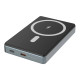 POWERTECH power bank PT-1377 10000mah, magnetic wireless 20W γκρι
