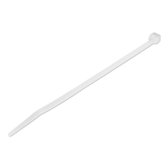 POWERTECH δεματικά καλωδίων TIES-047, 200x3.6mm, λευκά, 100τμχ