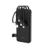 Dudao K11 Pro 20000mAh Powerbank with Built-in Cables - Black