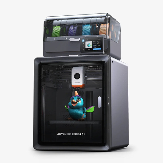 3D Printer Τρισδιάστατος εκτυπωτής - Anycubic Kobra S1 Combo KS1C-IP-O