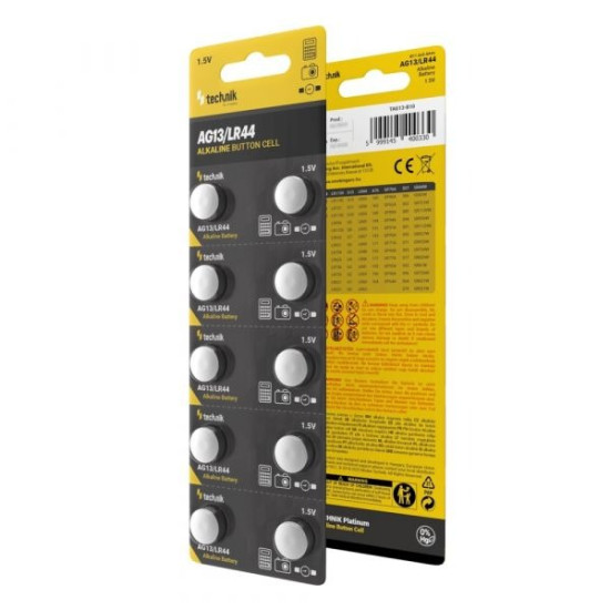 Technik Platinum Κουμπί AG13 / LR44 / A76 / 357 (1,5V) B10 Technik Platinum Κουμπί AG13 / LR44 / A76 / 357 (1,5V) B10