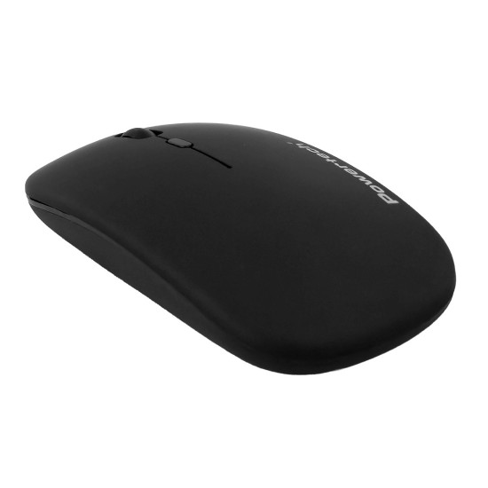 POWERTECH ασύρματο ποντίκι PT-1381, 2.4GHz&Bluetooth,έως 1600DPI,500mAh, μαύρο