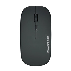 POWERTECH ασύρματο ποντίκι PT-1381, 2.4GHz&Bluetooth,έως 1600DPI,500mAh, μαύρο