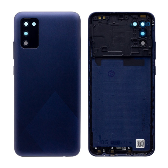 Samsung Galaxy A02s A025F Back Cover Blue With Lens (OEM) Samsung Galaxy A02s A025F Back Cover Blue With Lens (OEM)