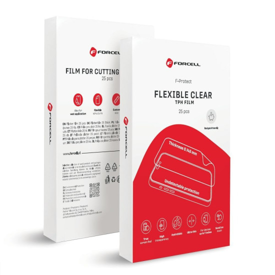 Cutting film Forcell F-Protect Flexible PRIVACY 196x125mm Cutting film Forcell F-Protect Flexible PRIVACY 196x125mm