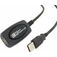 POWERTECH καλώδιο USB 2.0 σε USB female με ενισχυτή, 15m, Black CAB-U054
