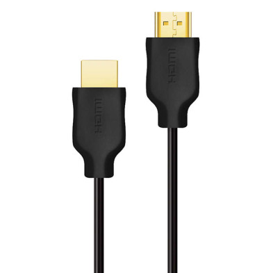 PHILIPS καλώδιο HDMI 2.0 SWV5551, 4K 3D, CCS, μαύρο, 5m