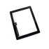 Touch Panel - Digitizer High Copy for iPad 4, with tape, Black