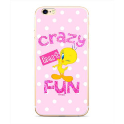 CASE OVERLAY LIQUID GLITTER Tweety 004 IPHONE 7/ 8/ SE 2020 / SE 2022 Pink