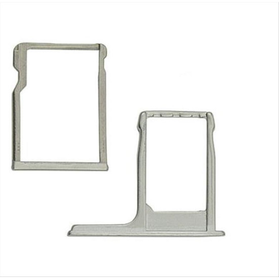 Για HTC ONE M8 - Replacement Micro SIM And SD Card Trays - Silver