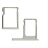 Για HTC ONE M8 - Replacement Micro SIM And SD Card Trays - Silver