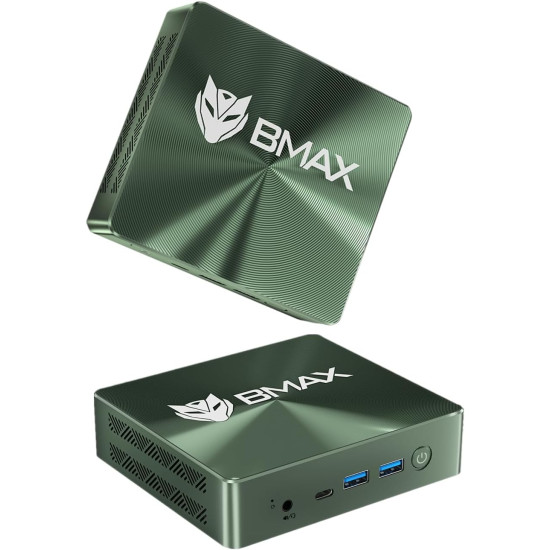 BMAX Mini PC Intel Core i5-1030NG7 B6Pro up to 3.5GHz, 4 Cores, 8 Threads , 16GB DDR4 512GB NVME SSD , HDMI*2/USB* 3/ Wi-Fi 5/2.4+5G/BT4.2 NVME_2280 x2 / Windows 11 Pro