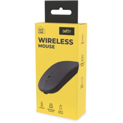 Setty wirless mouse black SILENT GSM108793 Setty wirless mouse black SILENT GSM108793