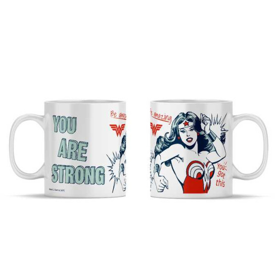 Mug Wonder Woman 003 DC WMGWONDERW005 White