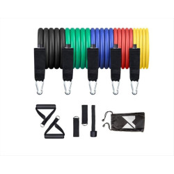 Wozinsky Set of 5 Fitness Bands Exercise Expander + Accessories (WRTS5-01) Wozinsky Set of 5 Fitness Bands Exercise Expander + Accessories (WRTS5-01)