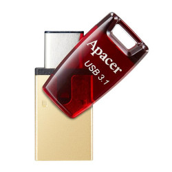 USB 3.1 Gen & Type-C Dual Flash Drive AH180 64GB Red RP USB 3.1 Gen & Type-C Dual Flash Drive AH180 64GB Red RP
