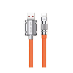 Charging Cable WK i6 Orange 1m WDC-186 6A Charging Cable WK i6 Orange 1m WDC-186 6A