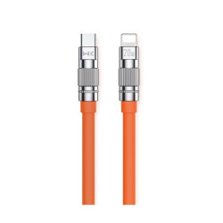 Charging Cable WK 20W PD TYPE-C/i6 Wingle Orange 1.2m WDC-187 6A Charging Cable WK 20W PD TYPE-C/i6 Wingle Orange 1.2m WDC-187 6A