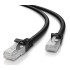 POWERTECH καλώδιο δικτύου CAB-N199, Cat 5e U/UTP, CCA 26AWG, 3m, μαύρο