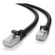 POWERTECH καλώδιο δικτύου CAB-N199, Cat 5e U/UTP, CCA 26AWG, 3m, μαύρο
