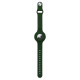 Silicone flexible case wristband wrist pendant case for Apple AirTag locator green